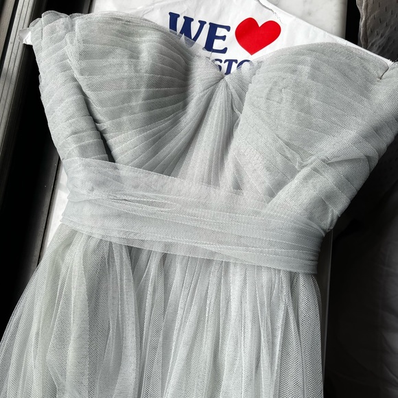 Jenny Yoo Collection Annabelle Dress in Morning Mist, size 4, worn once - Picture 8 of 10